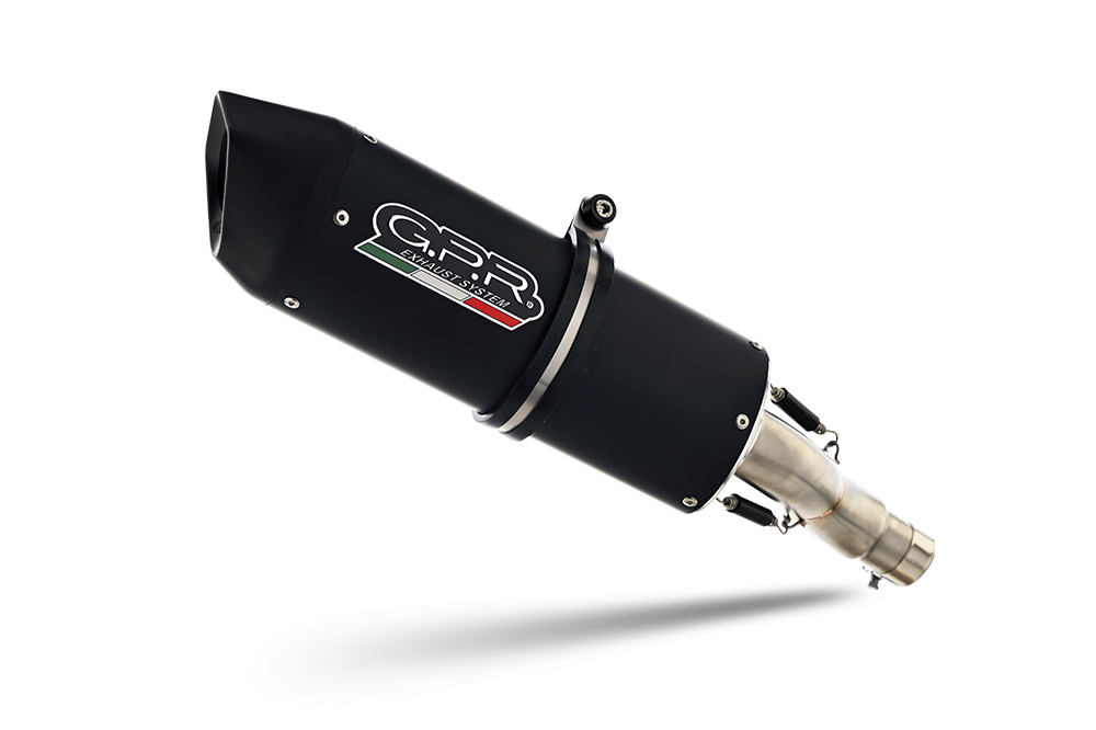 Slip-on exhaust GPR ROAD-STRADA H.244.FUNE Matte Black