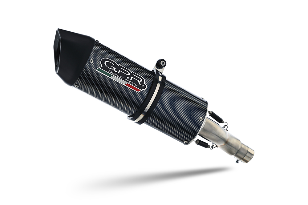 Slip-on exhaust GPR FURORE EVO4 E5.D.137.3.CAT.FUPO Matte Black