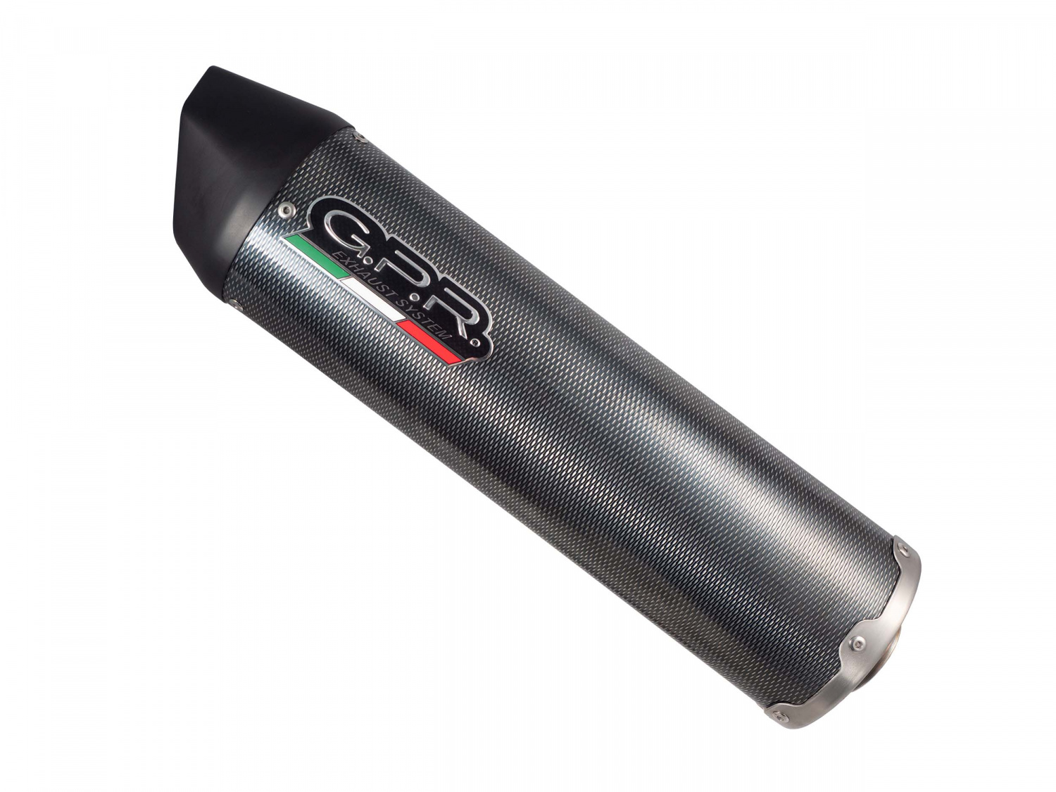 Slip-on exhaust GPR FURORE Y.92.FUPO Matte Black including removable db killer, link pipe and catalyst
