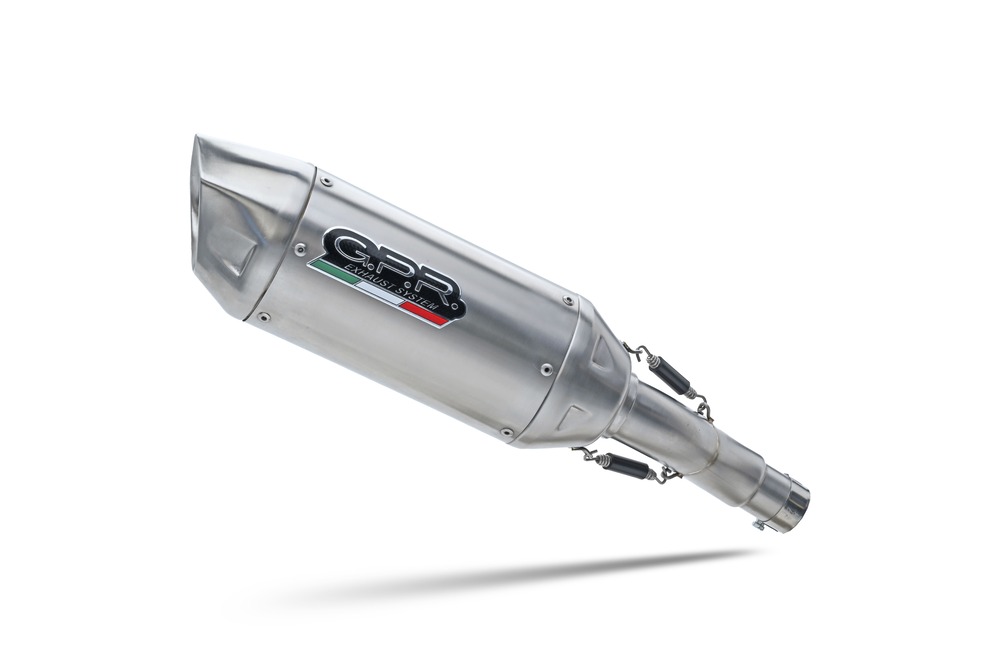 Slip-on exhaust GPR FURORE-X INOX H.242.RACE.FXSC Matte Black