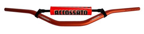 Handlebar ACCOSSATO aluminium, 28.5 mm orange
