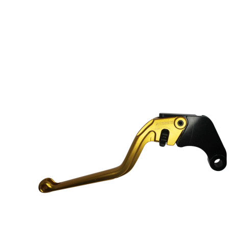 Clutch Lever ACCOSSATO ESH607 fixed CNC-worked aluminium, gold