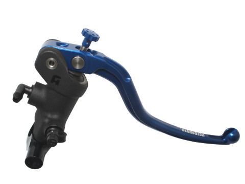 Radial brake master cylinder ACCOSSATO PC010 19 x 18 with fixed lever,blue