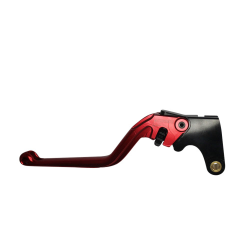 Clutch Lever ACCOSSATO ESS035 fixed CNC-worked aluminium, red