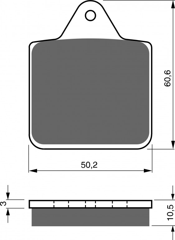 Disk pločice GOLDFREN 236 S33 STREET REAR