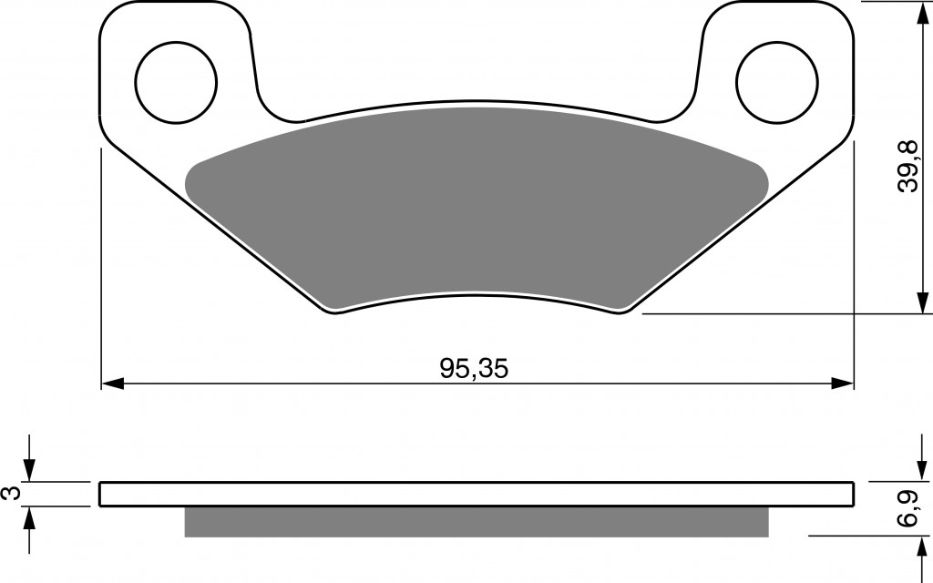 Disk pločice GOLDFREN 315 S3