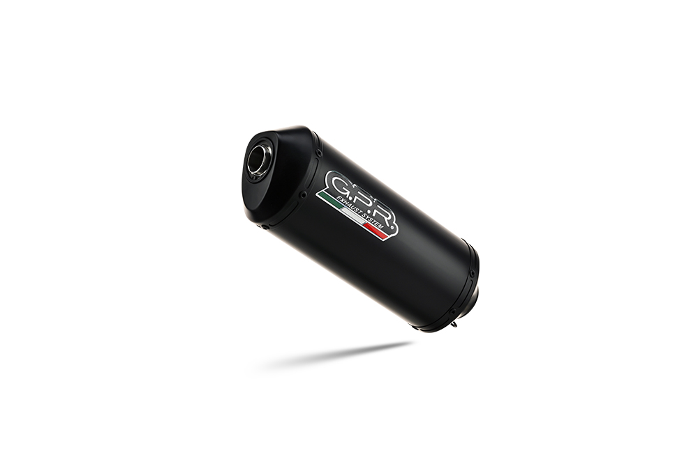 Slip-on exhaust GPR GHISA CAT.55.GHI Matte Black