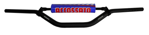 Handlebar ACCOSSATO aluminium, 28.5 mm Crni