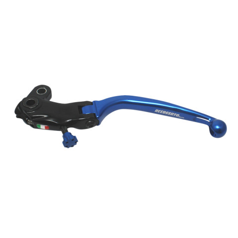 Folding lever ACCOSSATO LV016 in aluminium for ACCOSSATO full clutch plavi
