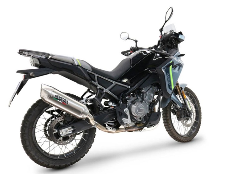Slip-on exhaust GPR FURORE-X ACCIAIO INOX E4.BM.99.1.FUXIO Brushed Stainless steel