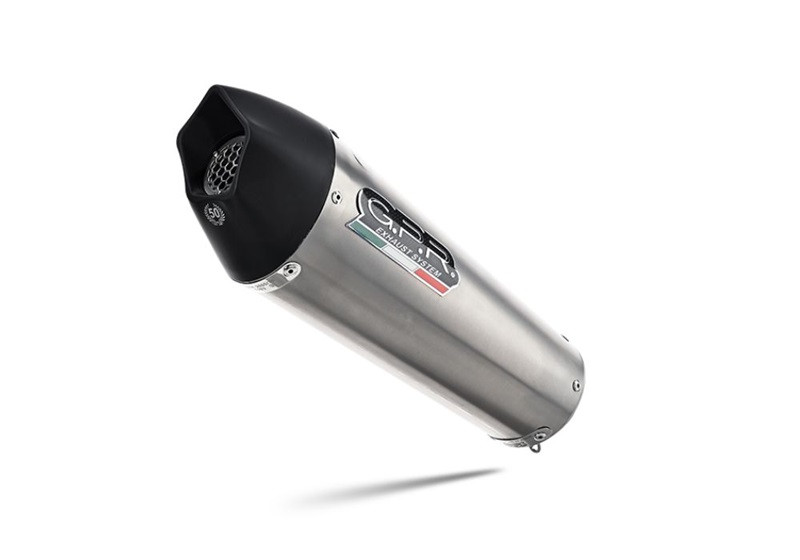 Slip-on exhaust GPR FURORE-X ACCIAIO INOX BRK24.T.101.FUXIO Brushed Stainless steel