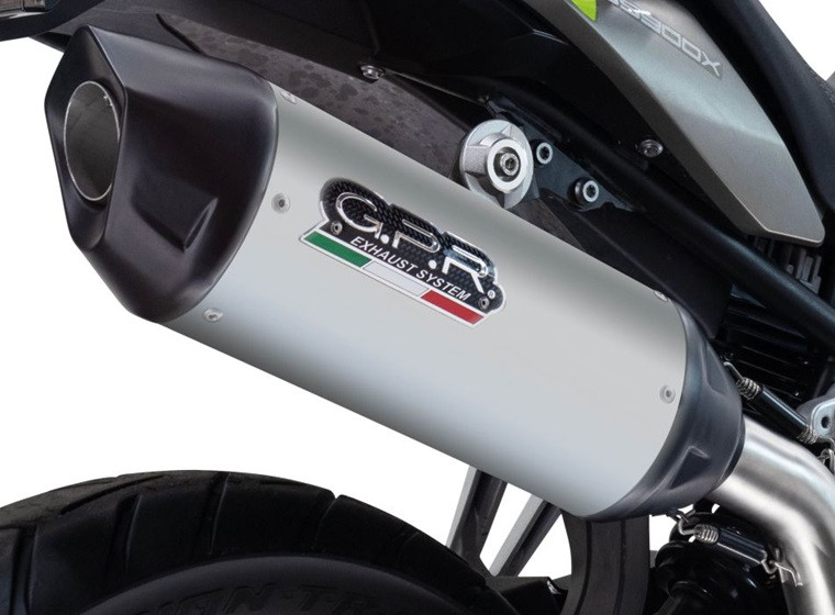Cijeli ispušni sustav GPR FURORE-X E5.CO.K.186.CAT.FUXTIT Brushed Titanium