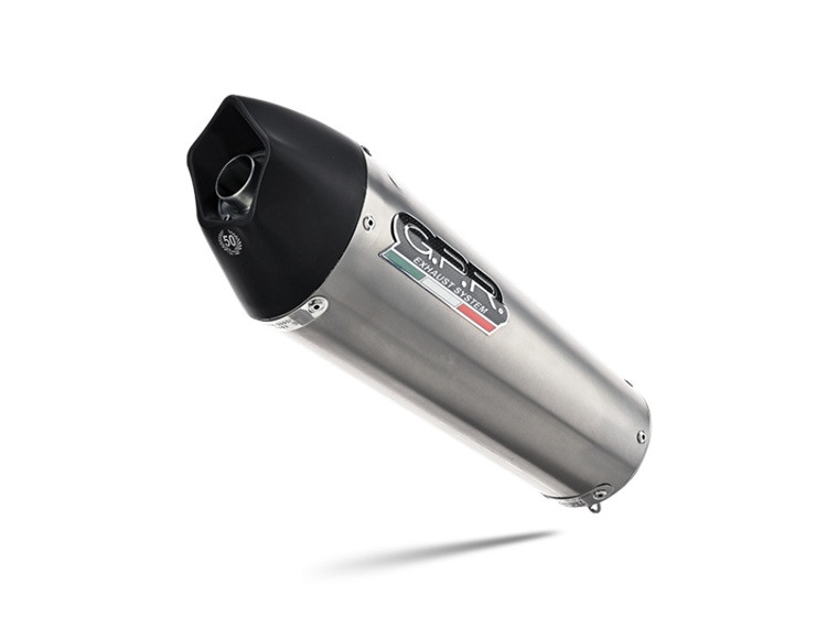 Slip-on exhaust GPR NEW GRAND PRIX EVO TITANIUM A.74.RACE.GPAN.TO Brushed Titanium