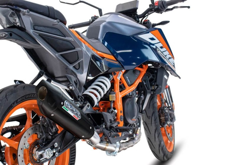 Slip-on exhaust GPR GP-REVO KT.109.2.GPRBLTIT Titanium Matte Black