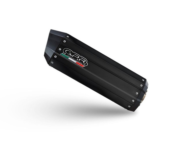 Slip-on exhaust GPR HYPER SONIC E5.H.275.HYSOBLK Matte Black