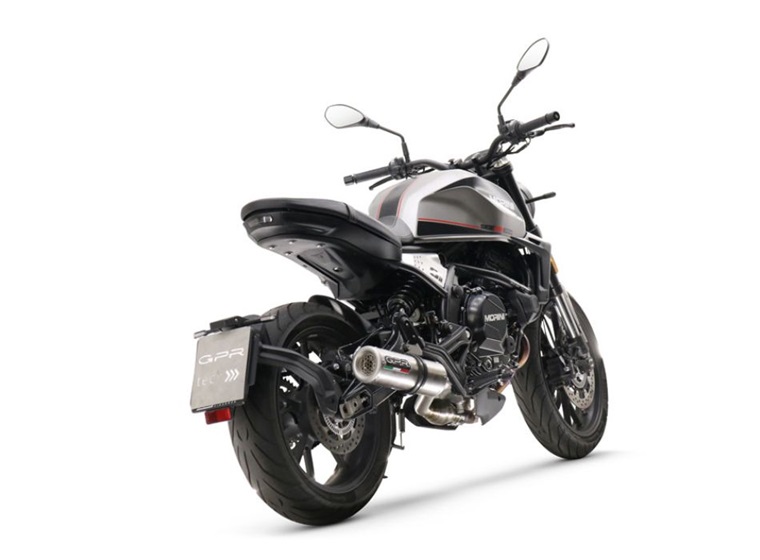 Slip-on exhaust GPR M3 CF.4.1.CAT.M3.INOX Brushed Stainless steel