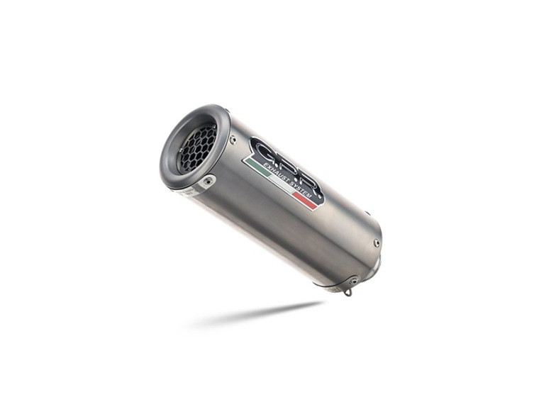 Slip-on exhaust GPR M3 TITANIUM NATURAL E5.BM.107.1.M3.TN Brushed Titanium