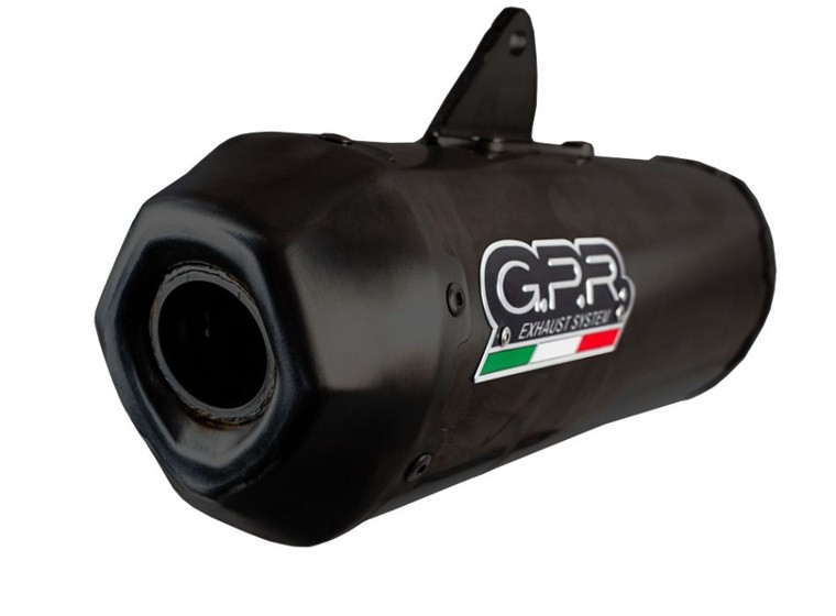 Cijeli ispušni sustav GPR PENTAROAD Z.8.CAT.PE.BL Matte Black including removable db killer and catalyst