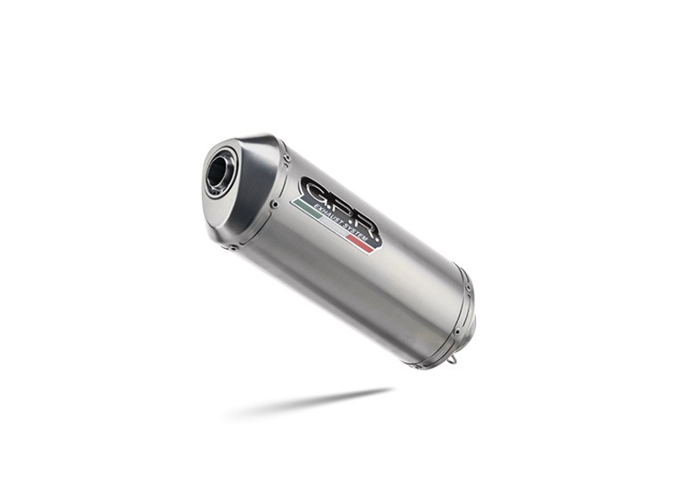 Cijeli ispušni sustav GPR SATINOX Y.163.SAT Brushed Stainless steel including removable db killer