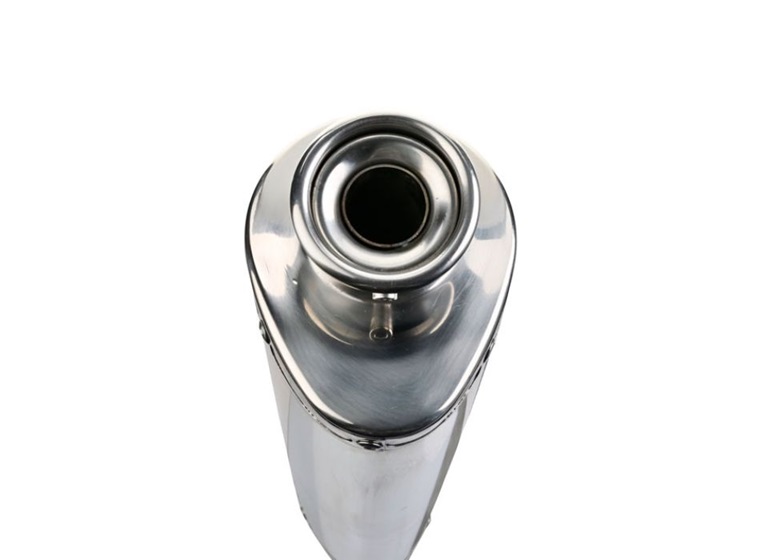 Slip-on exhaust GPR TRIOVAL T.4.TRI Polished Stainless Steel