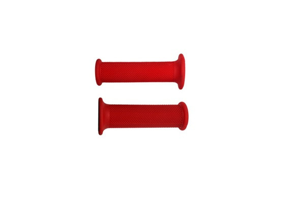 Pair of Racing Grips ACCOSSATO GR001 in semi-rigid compound