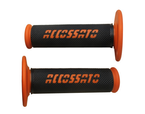 Offroad Grips ACCOSSATO GR008 in black color with colored logo