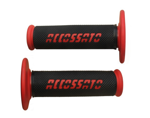 Offroad Grips ACCOSSATO GR008 in black color with colored logo