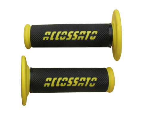 Offroad Grips ACCOSSATO GR008 in black color with colored logo