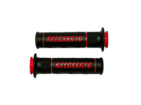 Pair of Street Grips ACCOSSATO GR011 Crni with Accossato Sign