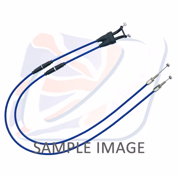 Throttle cable (pair) Venhill H01-4-030 featherlight Plavi