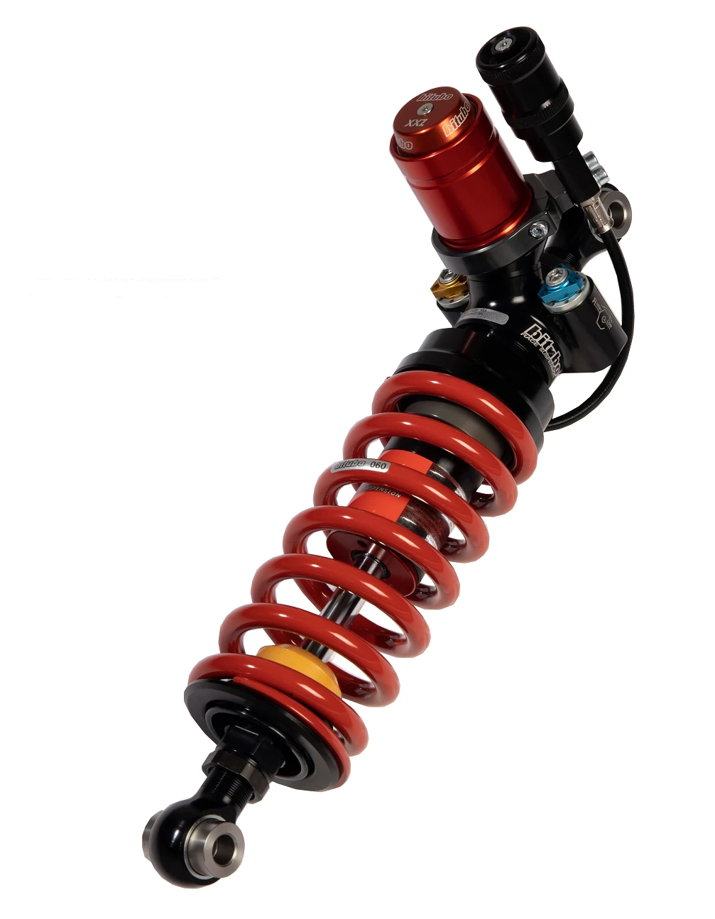 Monoshock BITUBO Monoshocks adjustable:hyd.preload, 2rebound, 2compression red spring