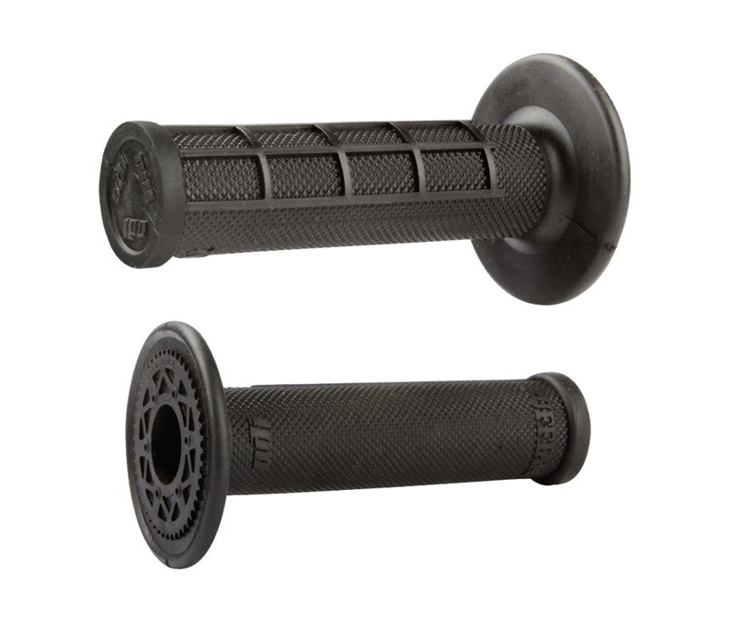 Single-ply grips ODI RUFFIAN H01RFB Crni Half-Waffle