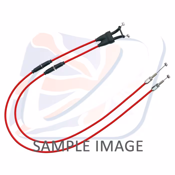 Throttle cable (pair) Venhill H02-4-080 featherlight Crven