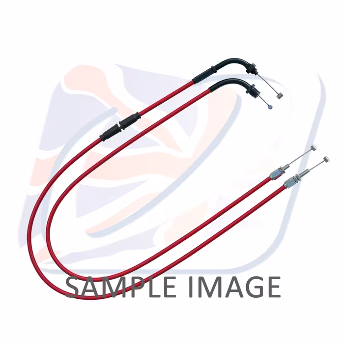 Throttle cable (pair) Venhill H02-4-136 featherlight Crven