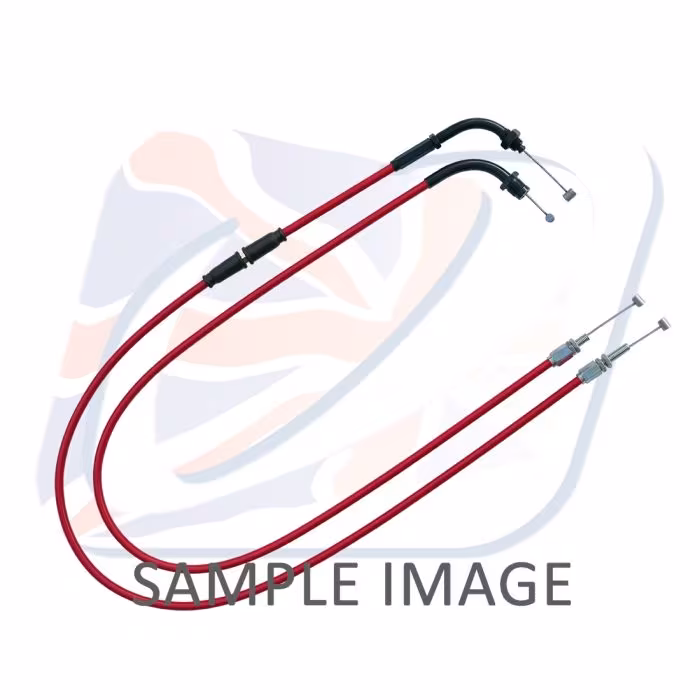 Throttle cable (pair) Venhill H02-4-137 featherlight Crven