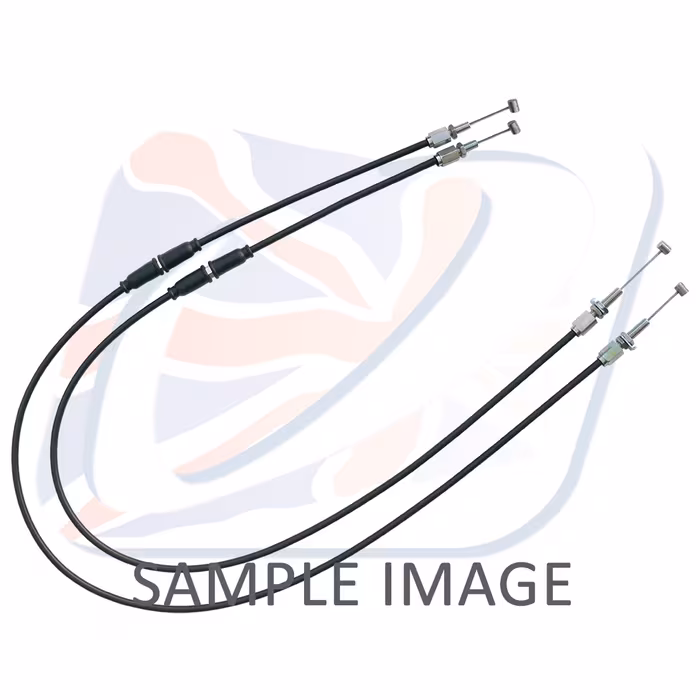 Throttle cable (pair) Venhill H02-4-158 featherlight Crni