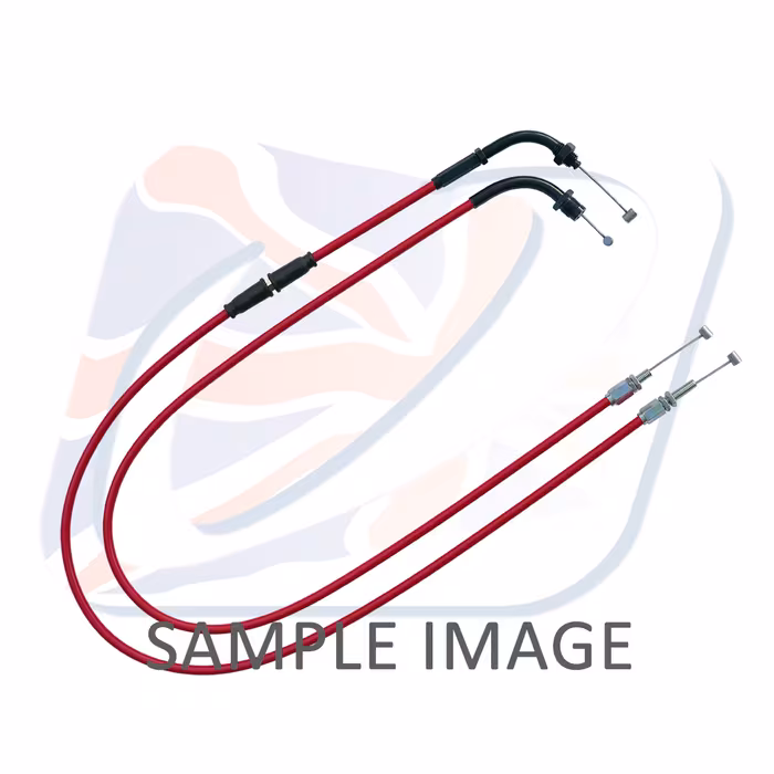 Throttle cable (pair) Venhill H02-4-184 featherlight Crven