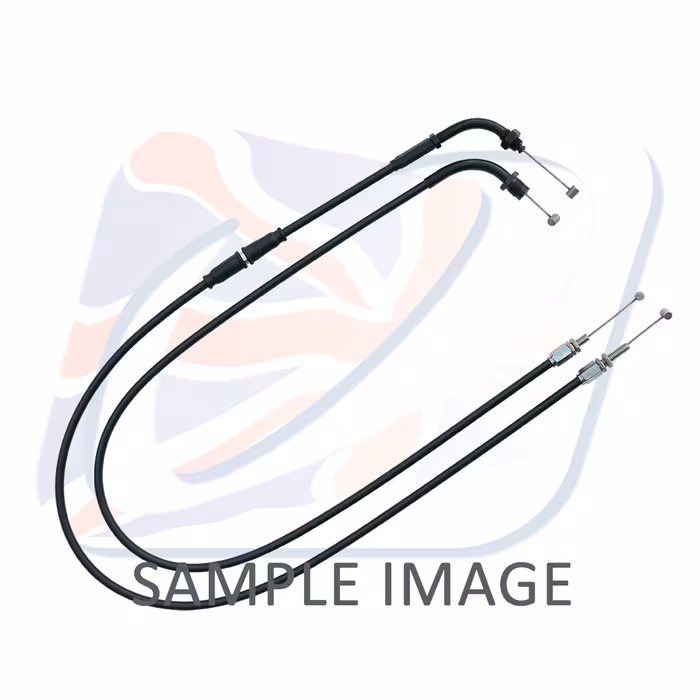 Throttle cable (pair) Venhill H02-4-193 featherlight Crni