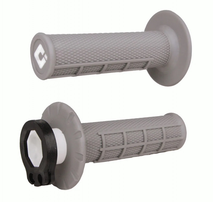 Grips set Lock-on ODI MX V2 H36HWG Grey Soft Half-Waffle