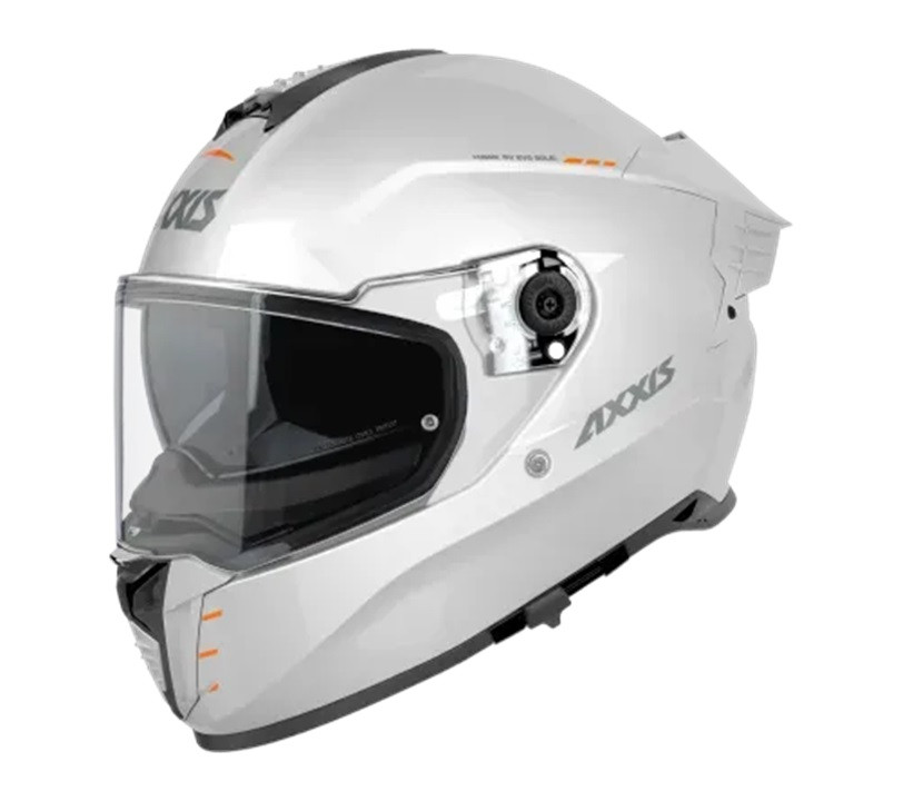 FULL FACE helmet AXXIS HAWK SV solid a0 gloss pearl M