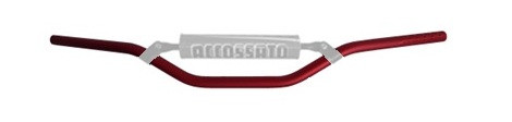 Handlebar ACCOSSATO HB011 Aluminium Made With Constant Diameter - 22 mm crven