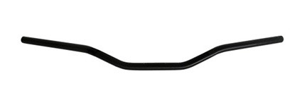 Handlebar ACCOSSATO HB052 Aluminium Made With Constant Diameter - 22 mm Crni