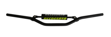 Handlebar ACCOSSATO HB052 Aluminium Made With Constant Diameter - 22 mm Crni