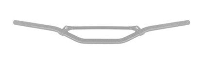 Handlebar ACCOSSATO HB052 Aluminium Made With Constant Diameter - 22 mm crven