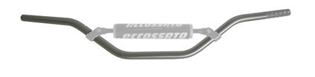 Handlebar ACCOSSATO HB056 Aluminium Made With Constant Diameter - 22 mm silver