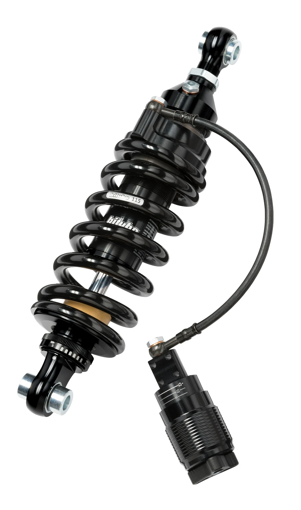 Monoshock BITUBO adjustable: hydraulic spring preload, rebound, lenght DARK EDITION