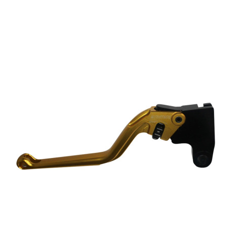 Clutch Lever ACCOSSATO EST333 fixed CNC-worked aluminium, gold