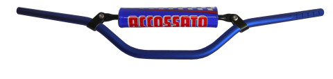 Handlebar ACCOSSATO HB067 Aluminium Made With Constant Diameter - 22 mm plavi