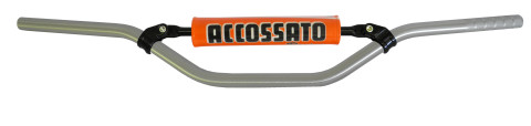 Handlebar ACCOSSATO aluminium, 22 mm silver