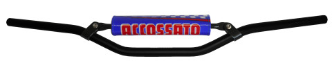 Handlebar ACCOSSATO aluminium, 22 mm Crni